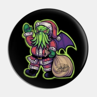 Cthulhu Claus Pin