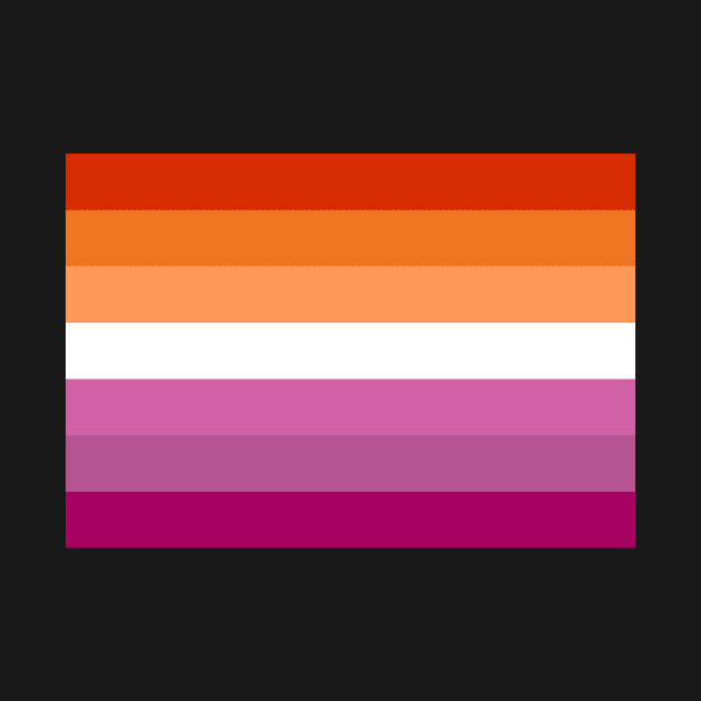 Lesbian Flag by galpalpride