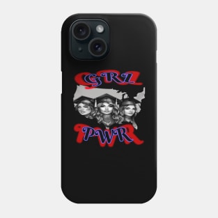 GRL PWR, FEMALE DESIGN GRADUATES Phone Case