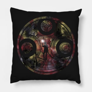 Cybermen Time and Again Pillow