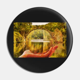 Bubble and magic bridge Pin