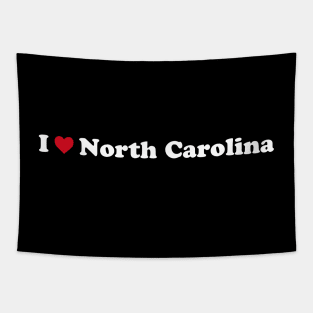 I ❤️ North Carolina Tapestry