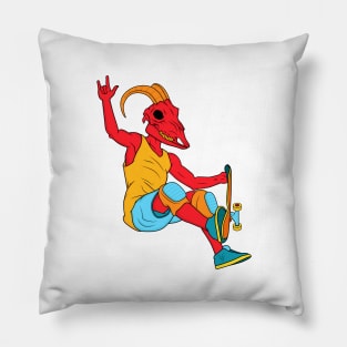 Skate Goat Pillow