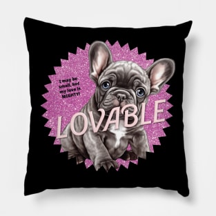 The Frenchie Love Bug Pillow