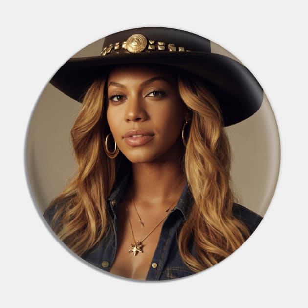 cowgirl Beyoncé Pin by DarkAngel1200