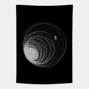 Black Hole Astronaut Lost in Space by Tobe Fonseca Tapestry