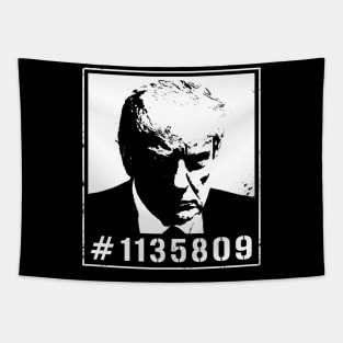 trump mugshot (variant) Tapestry