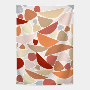 Seabed Orange Tapestry