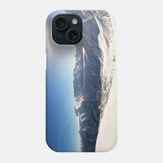 Pirin mountains panorama Phone Case by psychoshadow