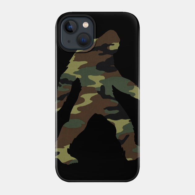 Camo Sasquatch - Sasquatch - Phone Case