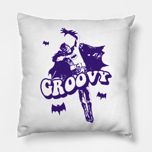 GROOVY '60s SUPERHERO TIE DYE Pillow