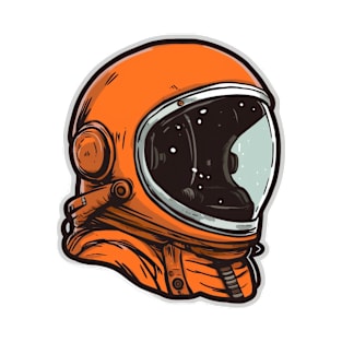 Astronaut Helmet T-Shirt