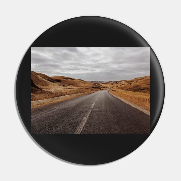 Road Through North African Landscape Pin by visualspectrum