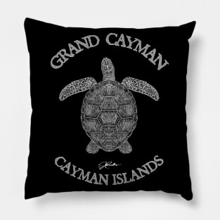 Grand Cayman, Cayman Islands, Sea Turtle Pillow