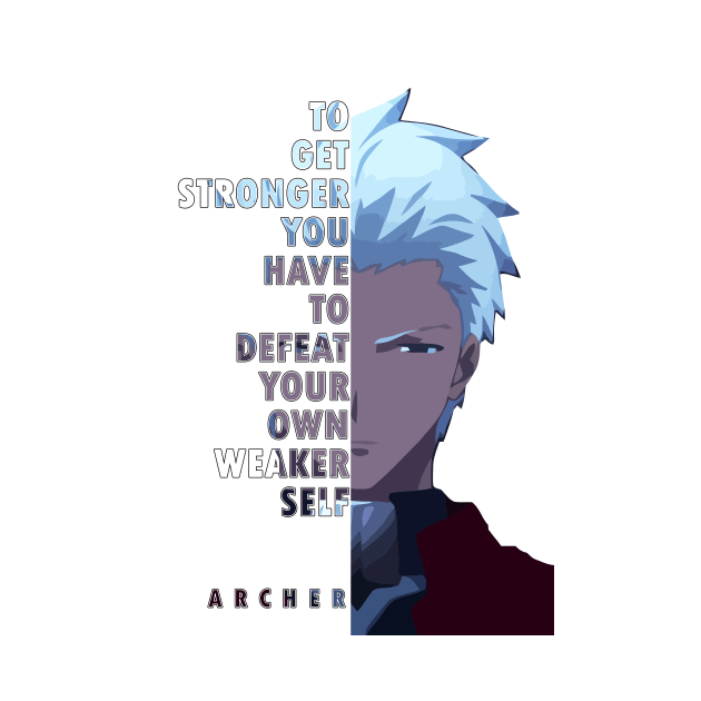 Archer Fate Quote by KingTail Designs