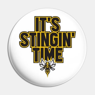 Stingin' Time Pin