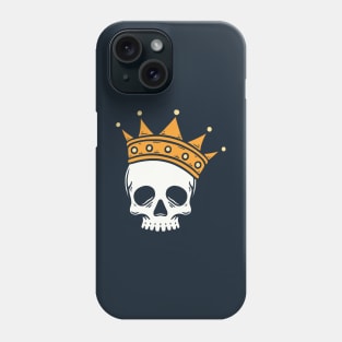 King Skull with Crown Phone Case