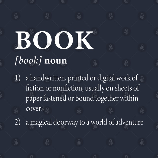 Book Definition-White by Geeks With Sundries