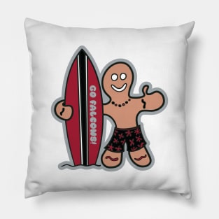 Surfs Up for the Atlanta Falcons! Pillow