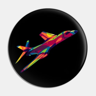 B-1B Lancer Flying Bomber Pin