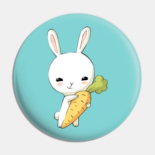 Bunny Carrot 2 Pin