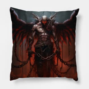 Angel Of Death Captive Descent Pillow