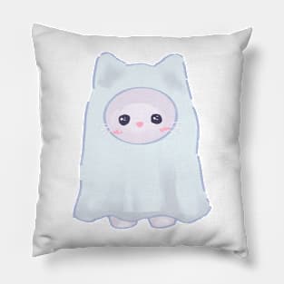 ghost kitty ♡ Pillow