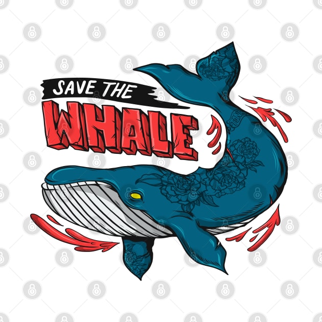 SAVE THE WHALE by THEIDEASTUDIO