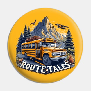 School bus, Route Tales Pin