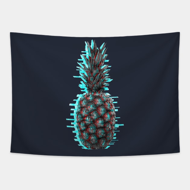 pine apple Tapestry by denpoolswag