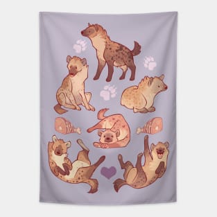 Spotted hyena no text Tapestry