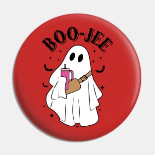 Halloween Boo Jee Ghost Spooky Season Pin