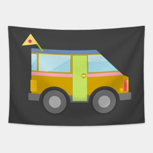 reto van road trip Tapestry