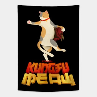 Kung Fu Cat #1 Tapestry