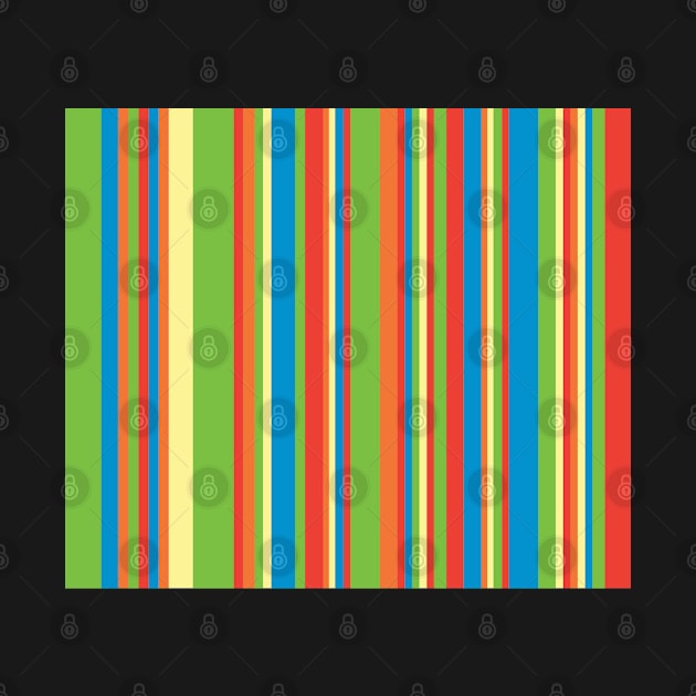 Prismatic Coloured Stripes by TheArtism