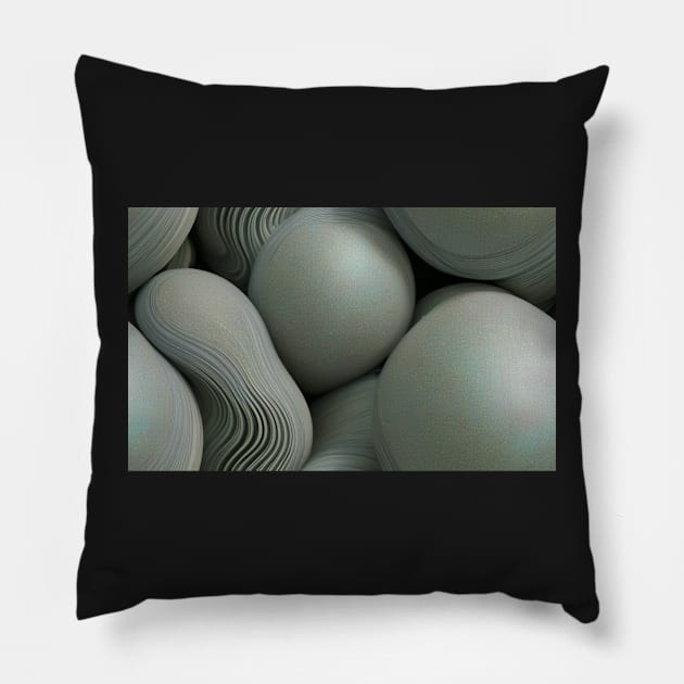 Seamless Swirling Worlds XVII Pillow by newdreamsss