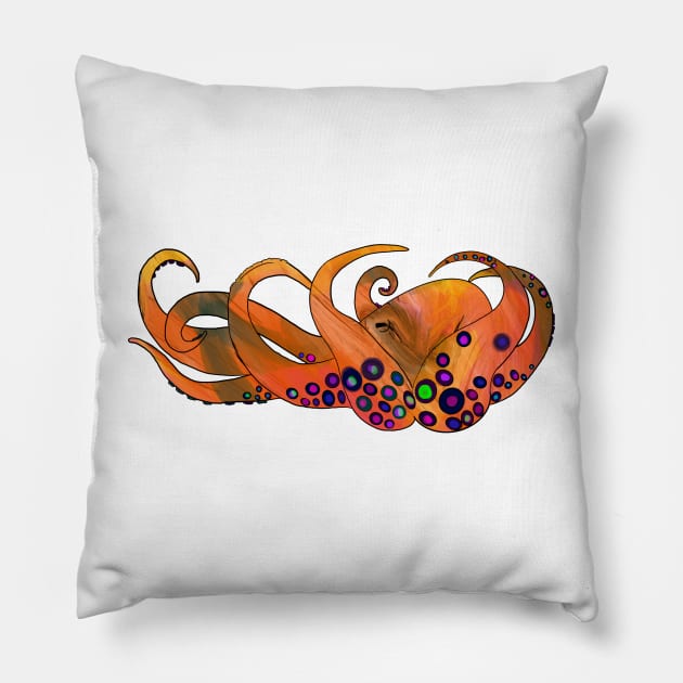 Octopus Pillow by xaxuokxenx