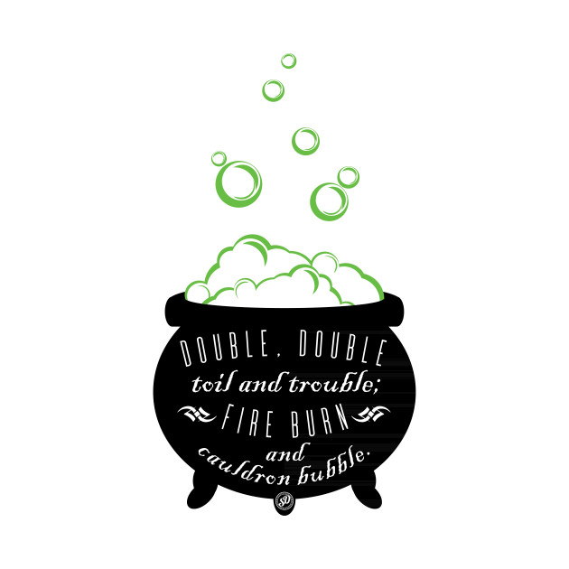 Double, Double Toil & Trouble Halloween TShirt TeePublic