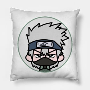 Kakashi Hatake Naruto Chibi Anime Art Pillow