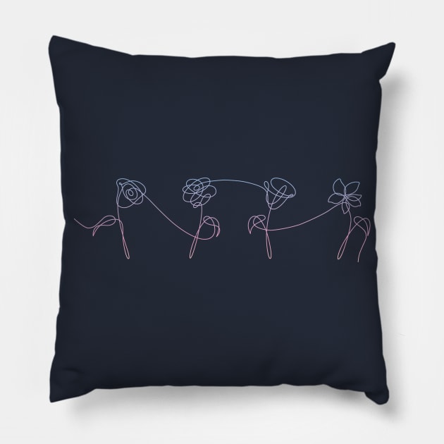 Love Yourself - L.O.V.E. Pillow by ZeroKara