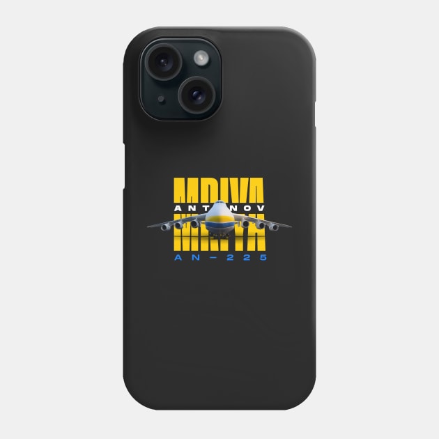 Antonov An-225 Mriya Phone Case by Rflectionart