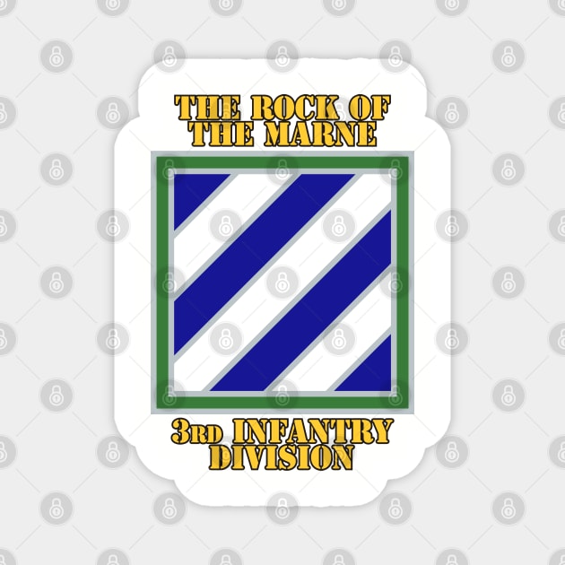 3rd Infantry Division Magnet by MBK