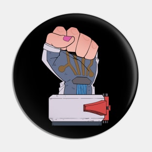 overwatch 2 Zarya fist Pin