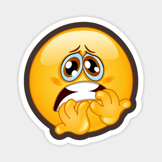 Stressed Emoji Emoji Aimant Teepublic Fr