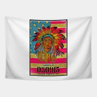 INDIAN HEAD FLAG Tapestry