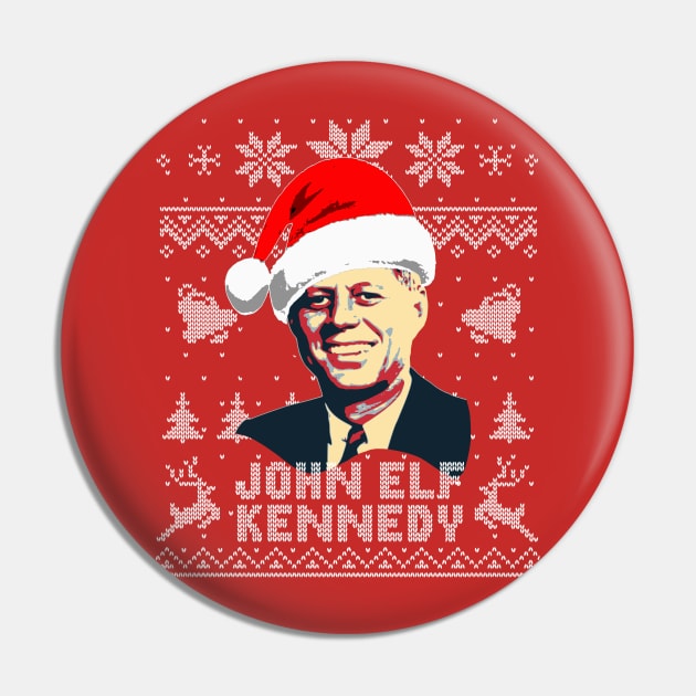 John Elf Kennedy Pin by Nerd_art