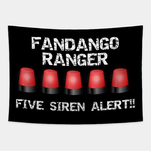 fandangoranger5sirenalert Tapestry by StacysCellar