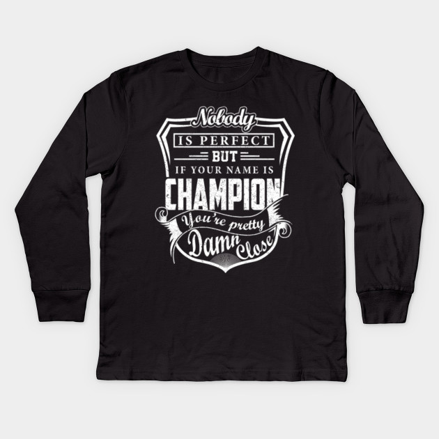 champion long sleeve kids