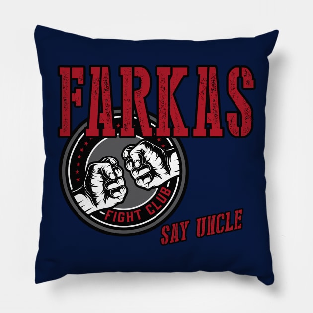 Farkas Fight Club Pillow by BrainSmash