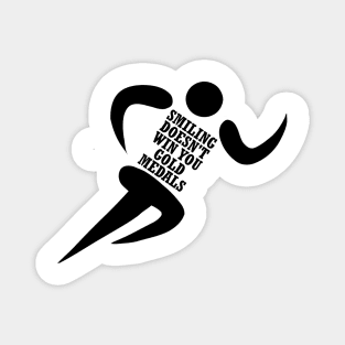 Smiling doesn't win you gold medals - running man - simone biles - dancing with the stars Magnet